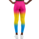 Pansexual Pride Ombre Leggings Leggings - AOP PRIDE MODE